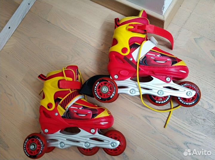 Роликовые коньки детские раздвижные