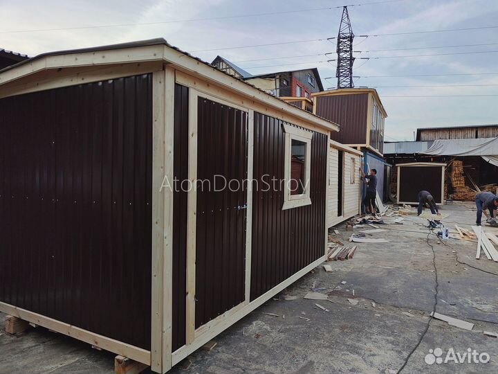 Бытовка зимняя утепленная. Выдерживает до -30