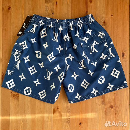 Шорты синие