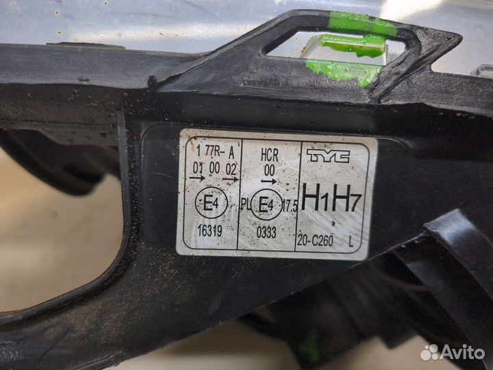 Фара (передняя) Citroen C3 2009, 2013