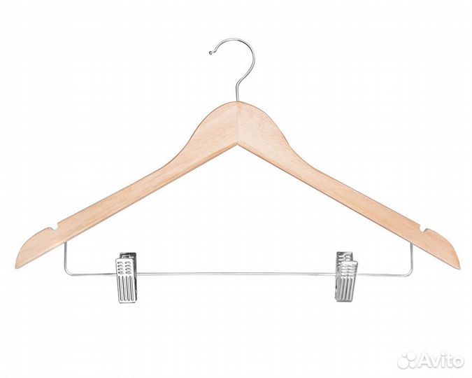 Вешалки плечики с клипсами 45 см