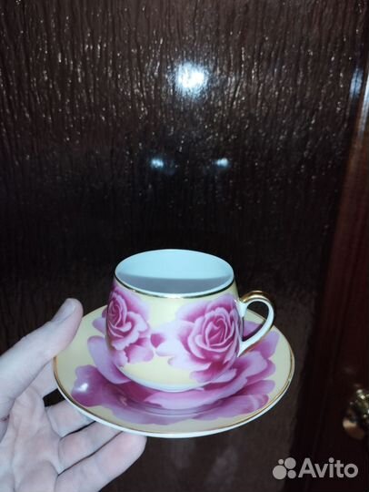 Наборы кофейные из фарфора новые