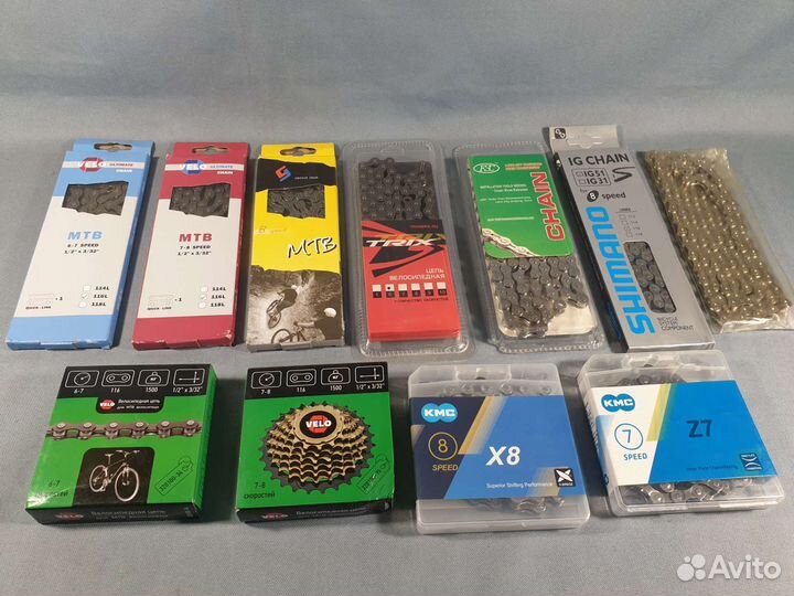 Цепь велосипед 6 7 8 9 скоростей (новая)