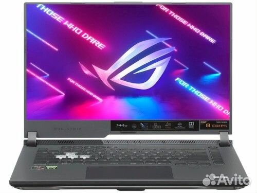 Ноутбук asus ROG strix G15 G513QM-HN087