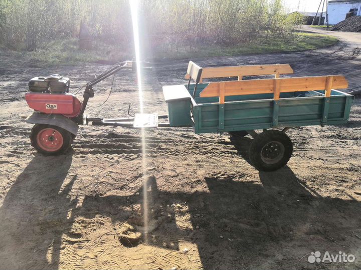 Прицеп к мотоблоку