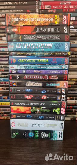 Фильмы DVD много