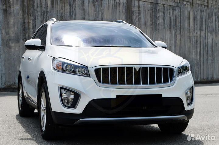 Решетка радиатора Киа Соренто Прайм