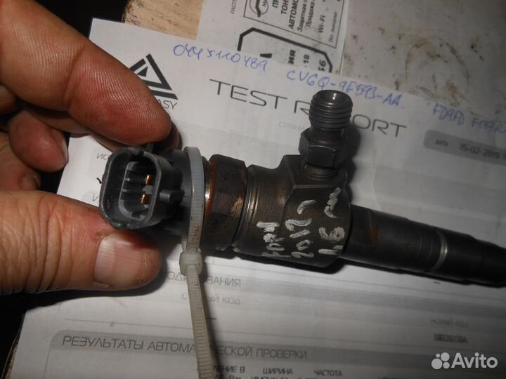 Форсунка эл. для Cord Focus 3/Kuga 1.5 8V TDCi