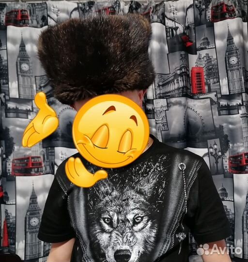 Норковая шапка мужская