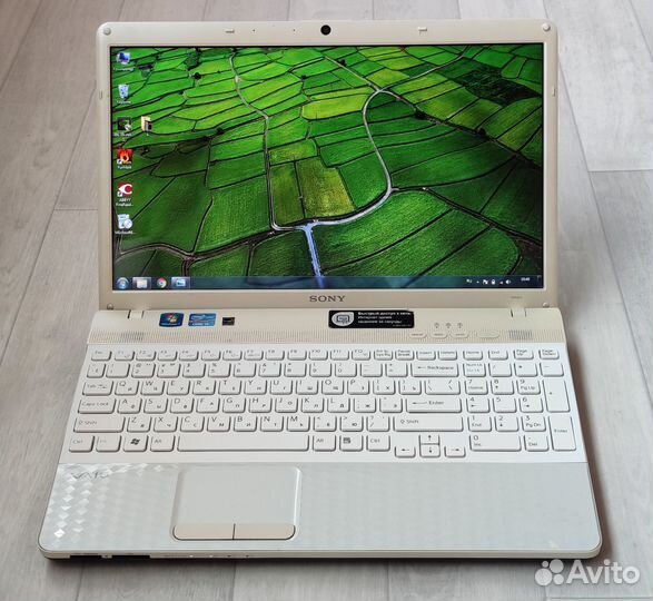 Sony отл состояние\i3 - 4x 2100Mg\hdd 500gb\акб 3ч