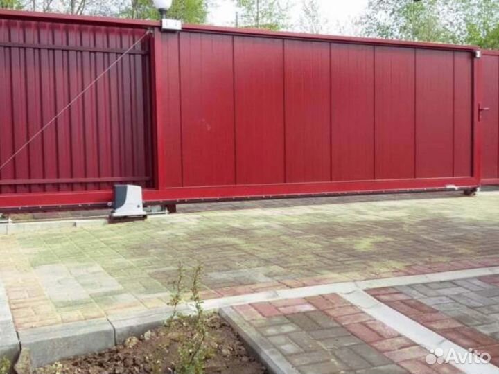 Откатные ворота 