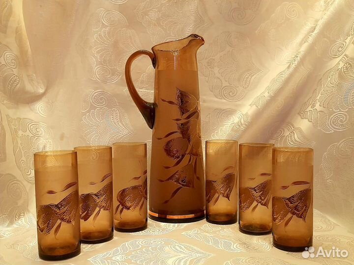 Винтажный Богемский сервиз