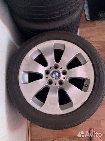 Диски на Бмв с зимней резинной R17 оригинал (Germa