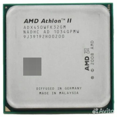 Процессор AMD Athlon II X3 450, 3 ядра, AM3, б/у