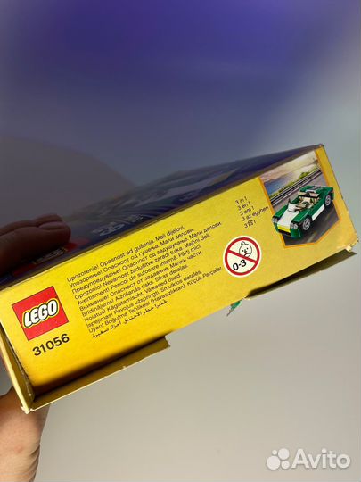 Lego creator 3 в 1 машина грузовик лодка