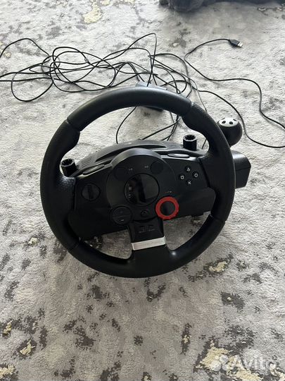 Руль logitech driving force gt