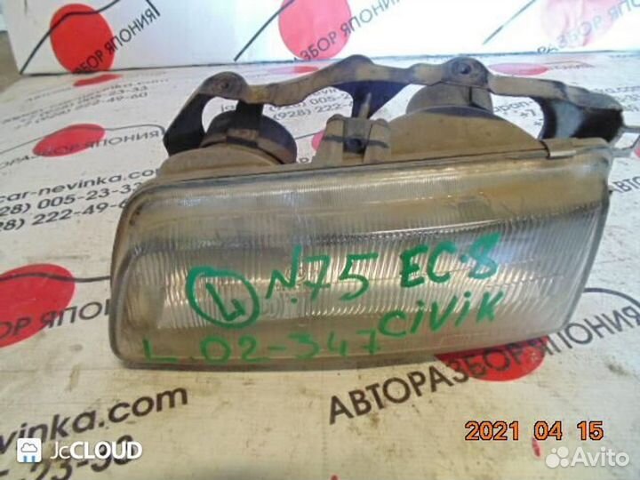 Фара на honda civic EC8