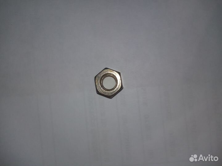 Латунная гайка М 6