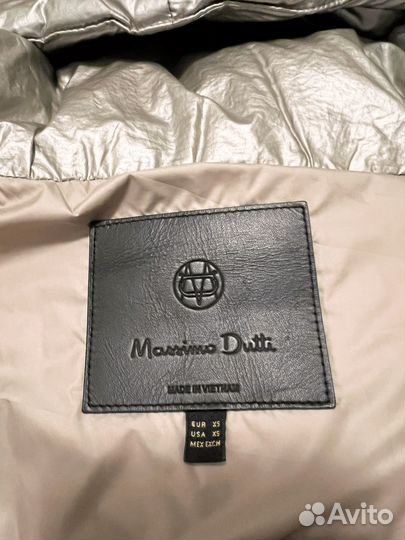 Massimo dutti пуховик xs