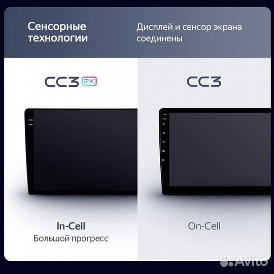 Teyes CC3 2K 6/128 Toyota Harrier 2003-2013