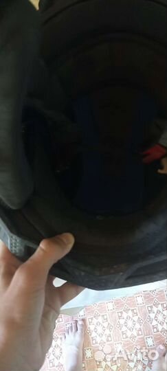 Кроссовый шлем атаки