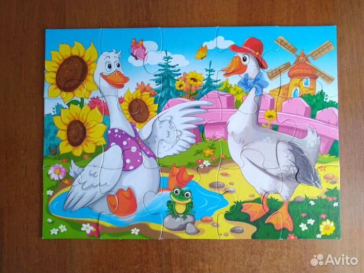 Пазлы 12-15 деталей