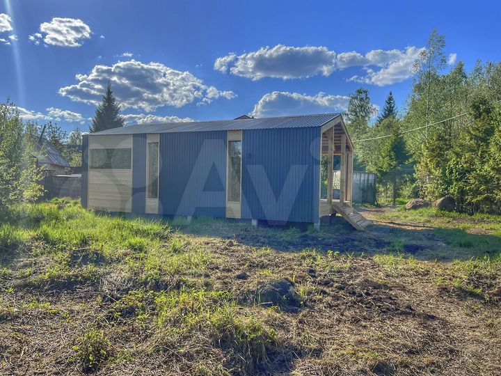 Дом 54 м² на участке 7 сот.