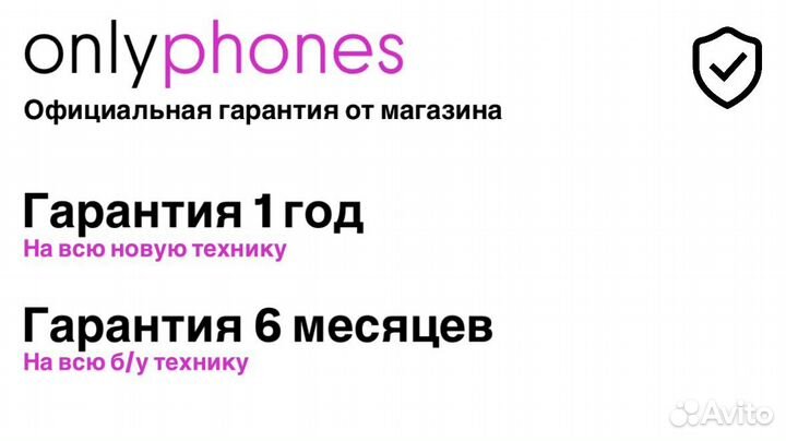 iPhone 15 Pro 128GB New/ 1 Год гарантии / sim