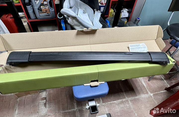 Багажник на рейлинги Lux