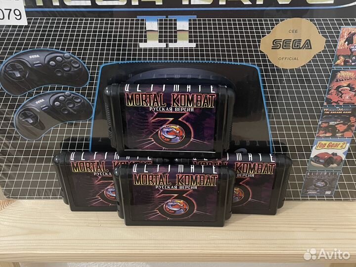 Sega mega drive 2 + Mortal Kombat 3 Ultimate