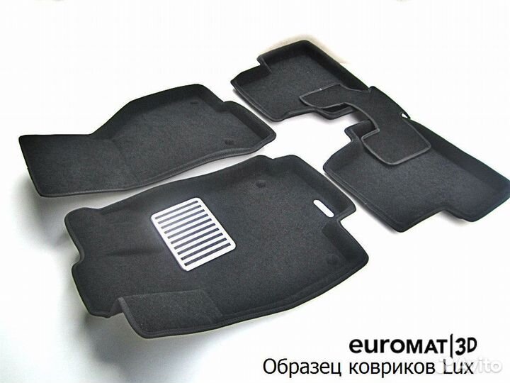 Коврики для toyota Camry (2006-2011/2011) Euromat 3D Lux