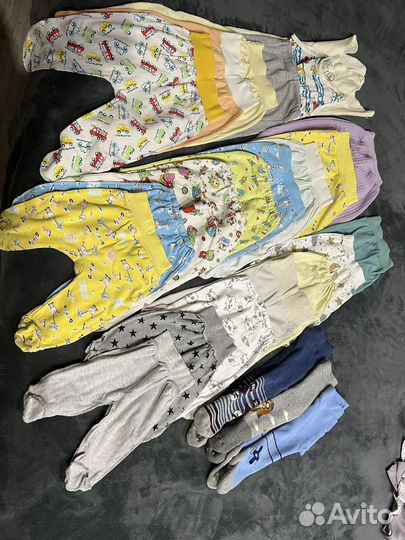 Детские вещи пакетом 56 62 68 74