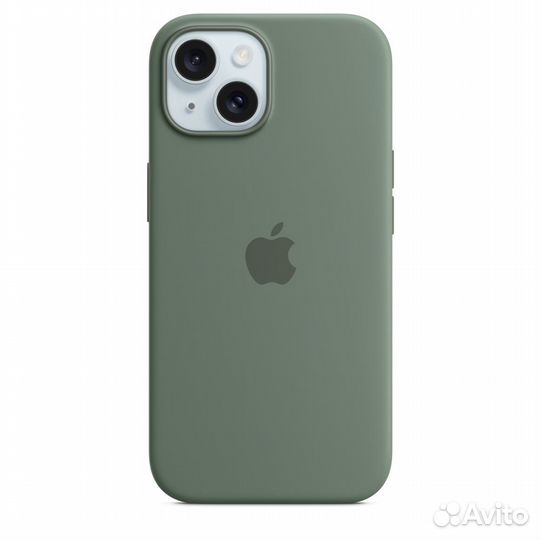 Силиконовый чехол для iPhone 15 Plus с MagSafe (C