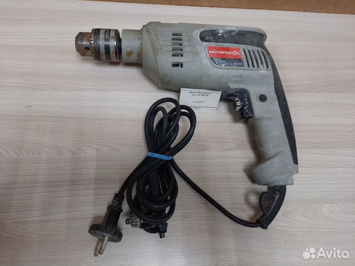 Дрель Интерскол ду-13/780эр