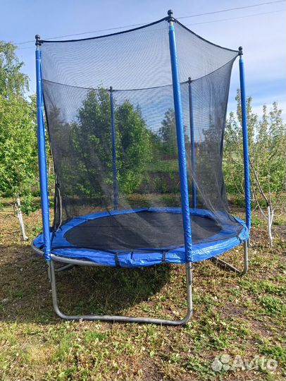 Батут с сеткой бу