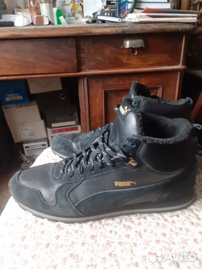 Мужские зимние кроссовки 47 размер на меху