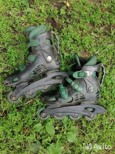 Роликовые коньки разные