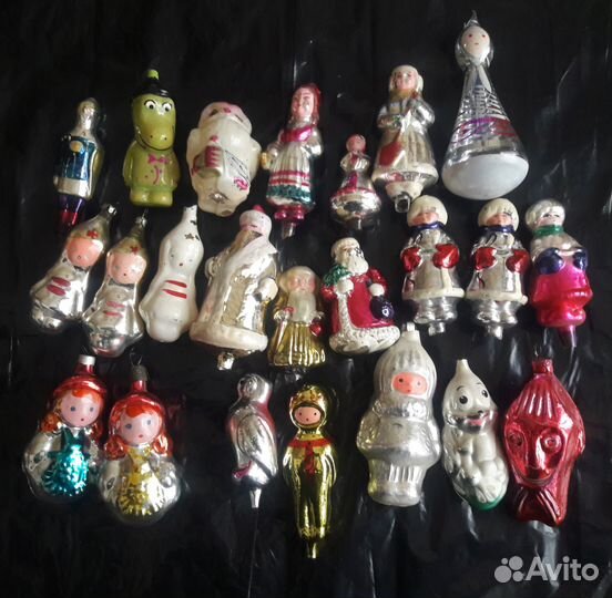 Елочные игрушки СССР