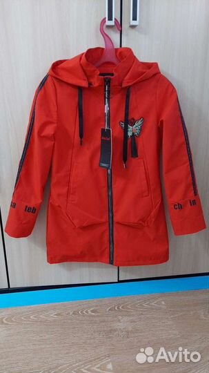 Парка для девочки новая