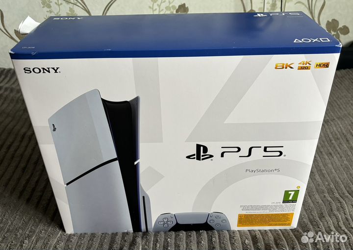 Sony Playstation 5 Slim Blu-Ray + 40 игр, новая