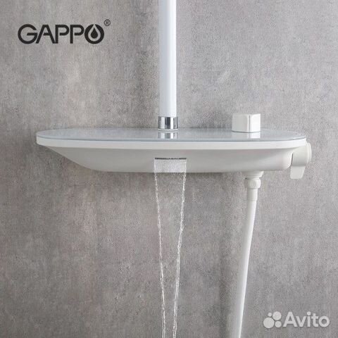 Душевая система Gappo G2495-88 белая