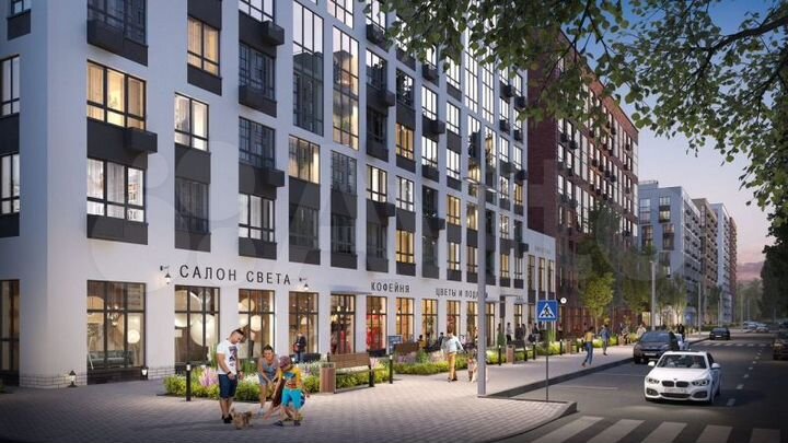 Квартира-студия, 23,9 м², 16/16 эт.