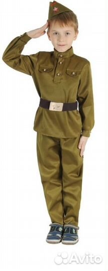 Детский военный костюм