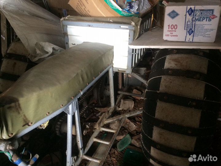 Арба Пневмоход снегоход вездеход на шинах низкого