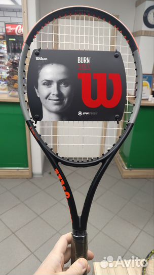 Теннисная ракетка Wilson Burn 100LS V4.0