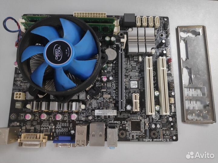 Комплект S1155 ECS H67H2-M3/Core i3-2100 3.1Ghz/4G