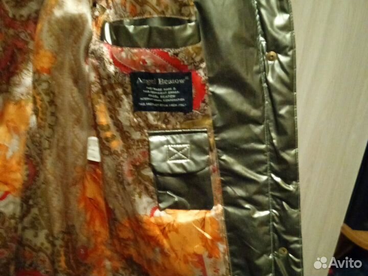 Пуховик женский зимний 44 46 с мехом