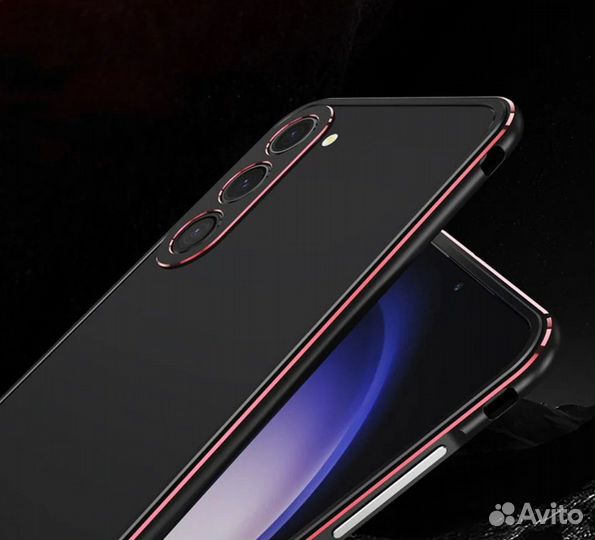 Алюминиевый метал.бампер Samsung S23/S23+/S23 Ultr
