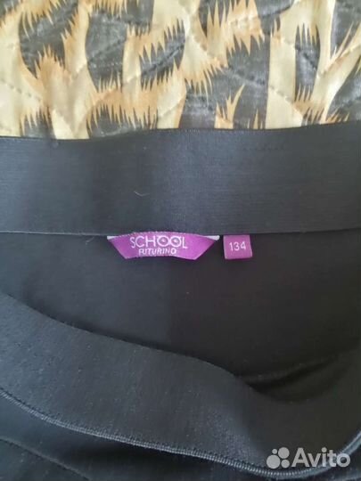 Юбка школьная 134 см