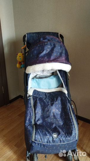 Детские санки коляска ника